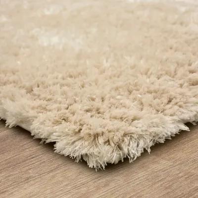 Billow Shag Billow Shag Ivory 6' 6" X 9' Rug