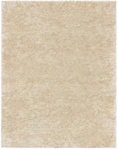 Billow Shag Billow Shag Ivory 6' 6" X 9' Rug