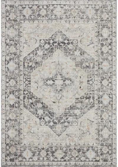 Monroe MON01 Charcoal/Multi 5'3" x 7'9" Rug