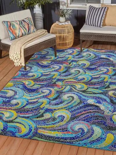 Seabreeze SZ14 Indigo 8' x 10' Rug