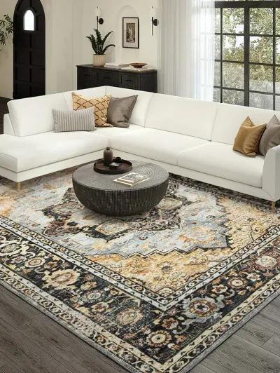 Jericho JC2 Pewter 10' x 14' Rug