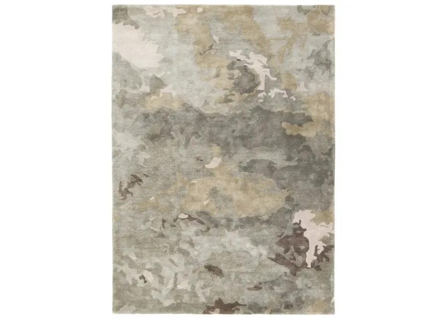 Transcend Glacier Green 8' x 10' Rug