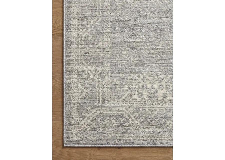 Indra INA02 Silver/Ivory 6'3" x 9' Rug