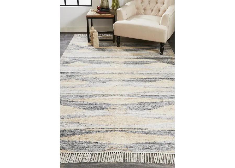 Beckett 0815F Gray/Tan/Silver 3'6" x 5'6" Rug