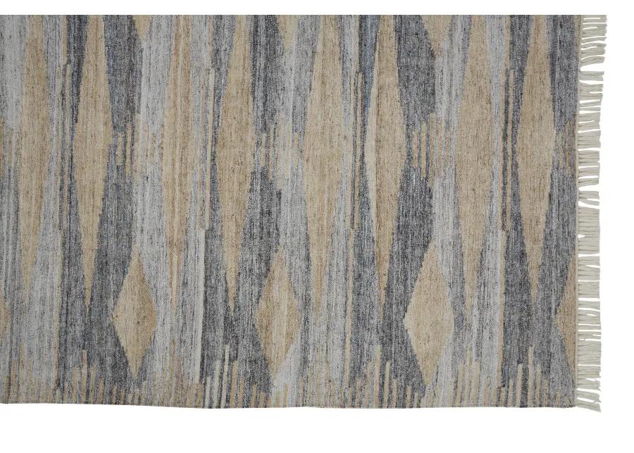 Beckett 0815F Gray/Tan/Silver 3'6" x 5'6" Rug