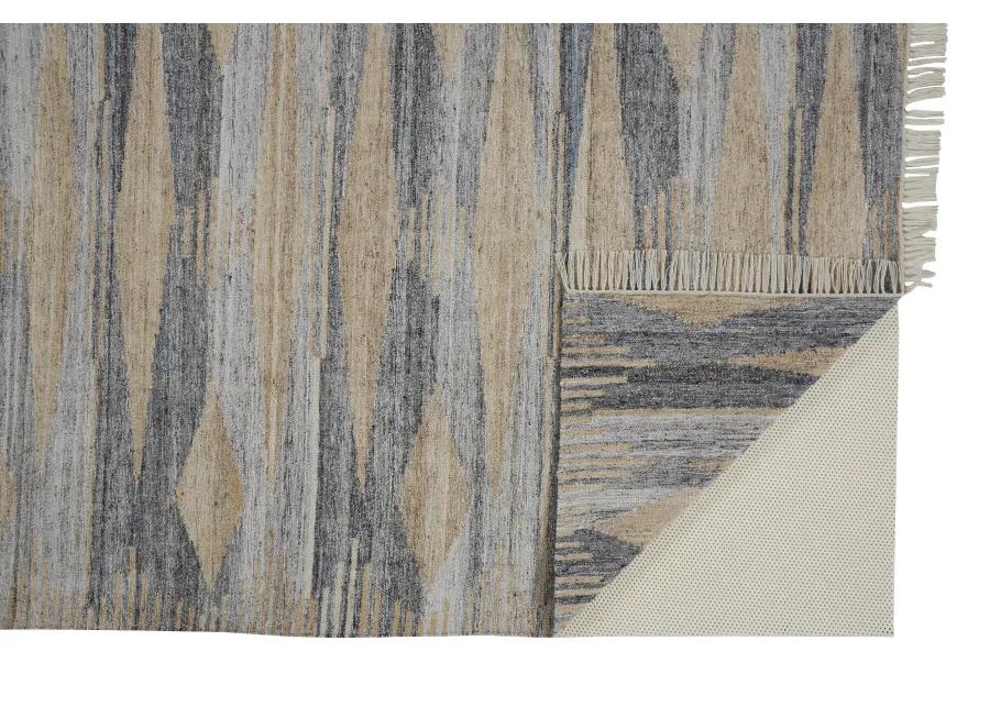 Beckett 0815F Gray/Tan/Silver 3'6" x 5'6" Rug