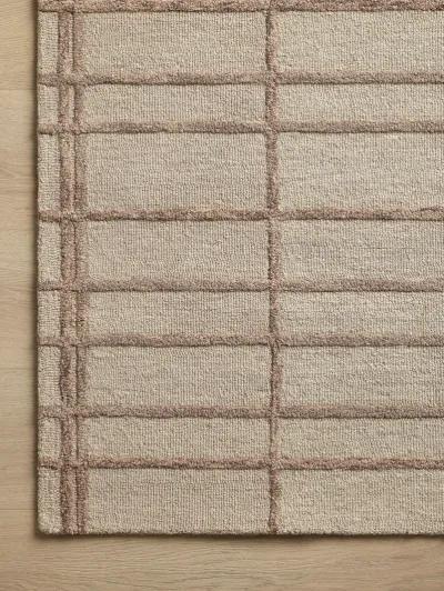 Bradley BRL-04 Rose / Blush 9''3" x 13' Rug by Chris Loves Julia