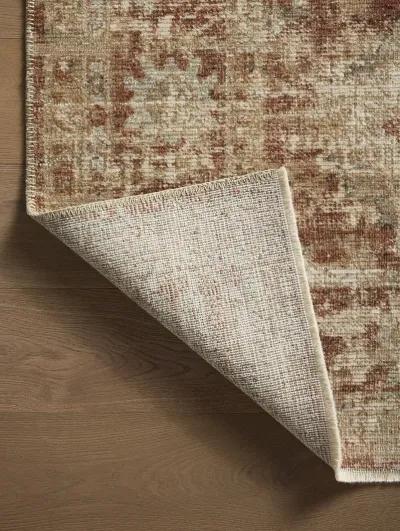 Heritage HER-03 Brick / Multi 2''0" x 3''0" Rug by Patent Pending