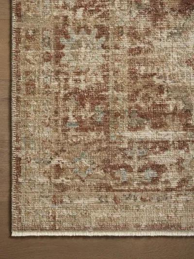 Heritage HER-03 Brick / Multi 2''0" x 3''0" Rug by Patent Pending