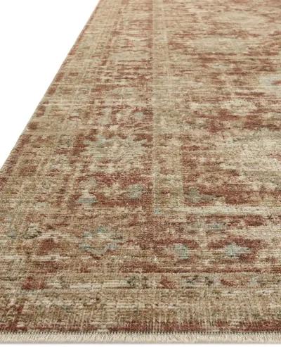 Heritage HER-03 Brick / Multi 2''0" x 3''0" Rug by Patent Pending