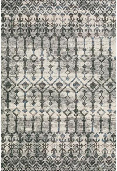 Brisbane BR8 Silver 3' x 5' Rug