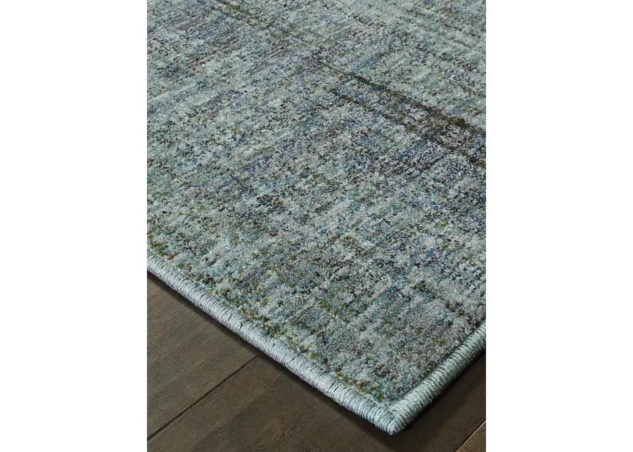 Atlas 3'3" x 5'2" Blue Rug