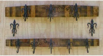 WB Wine Stave Rack Fleur