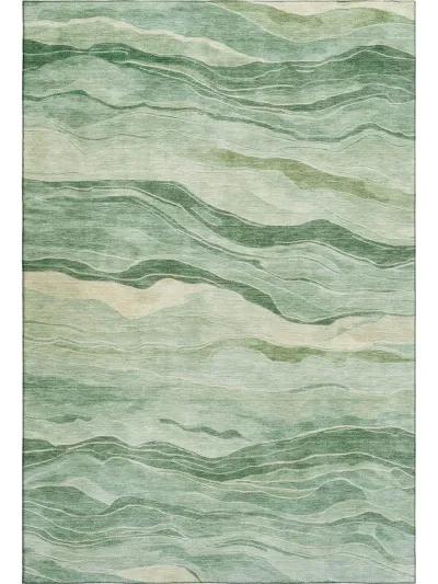 Pacifica PA6 Green 3' x 5' Rug