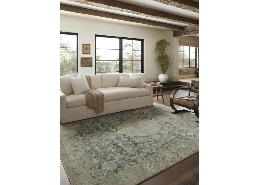 Sinclair SIN05 Jade/Sand 5' x 7' Rug