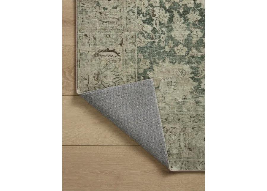 Sinclair SIN05 Jade/Sand 5' x 7' Rug