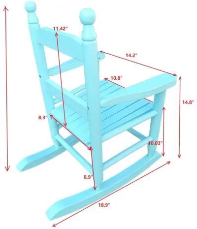 Children's Rocking Light Chair- Indoor Or Outdoor - Suitable For Kids-Durable