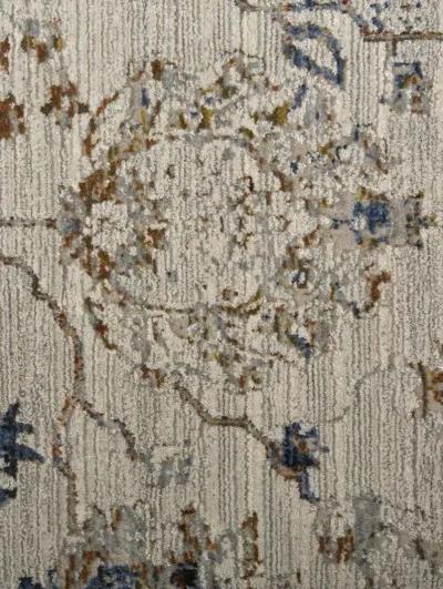 Kaia 39GPF 3' x 5' Ivory/Orange/Blue Rug