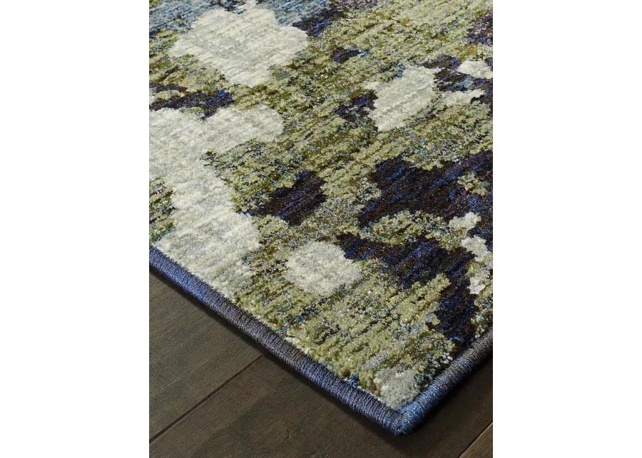 Evolution 5'3" x 7'3" Navy Rug