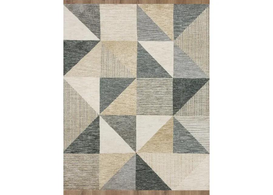 Bowen By Drew & Jonathan Home Oblique Tan 2' 4" X 7' 10" Rug