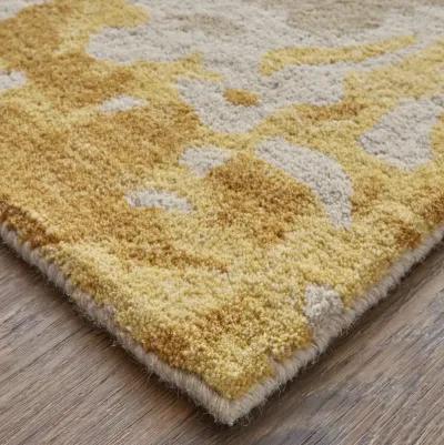 Everley 8646F Ivory/Yellow/Blue 5' x 8' Rug