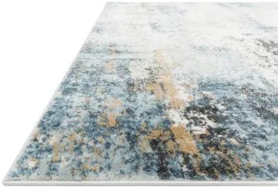 Alchemy ALC05 Denim/Ivory 6'7" x 9'2" Rug