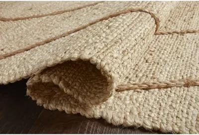 Bodhi BOD02 Ivory/Natural 3'6" x 5'6" Rug