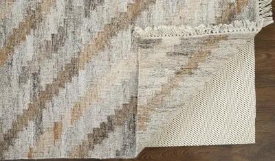 Beckett 0724F Ivory/Gray/Tan 8' x 10' Rug