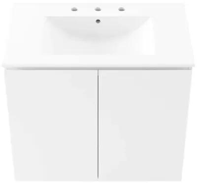 Bryn 30" Wall-Mount Bathroom Vanity