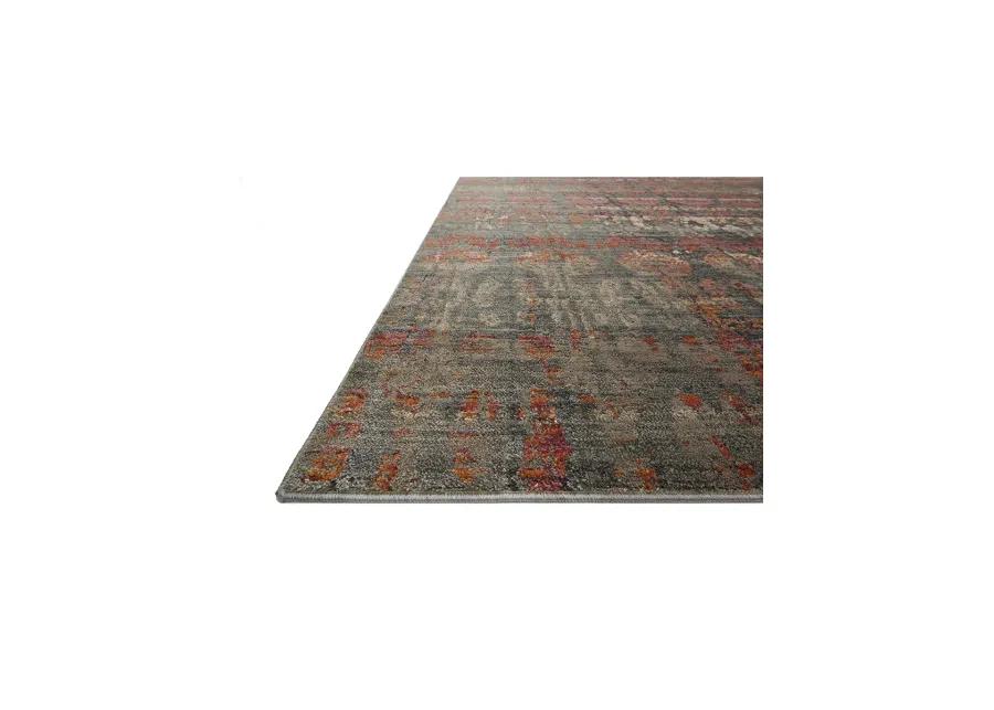 Javari JV07 Steel/Sunset 6'7" x 9'4" Rug