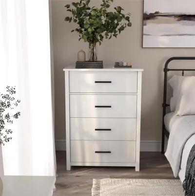 EZ Build Brookshore Tall 4-Drawer Dresser