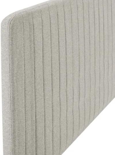 Modway - Milenna Channel Tufted Upholstered Fabric Full/Queen Headboard