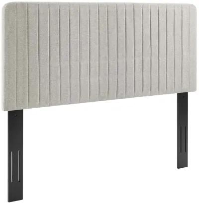 Modway - Milenna Channel Tufted Upholstered Fabric Full/Queen Headboard