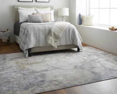 Laina 39G8F Tan/Blue 5' x 7'10" Rug