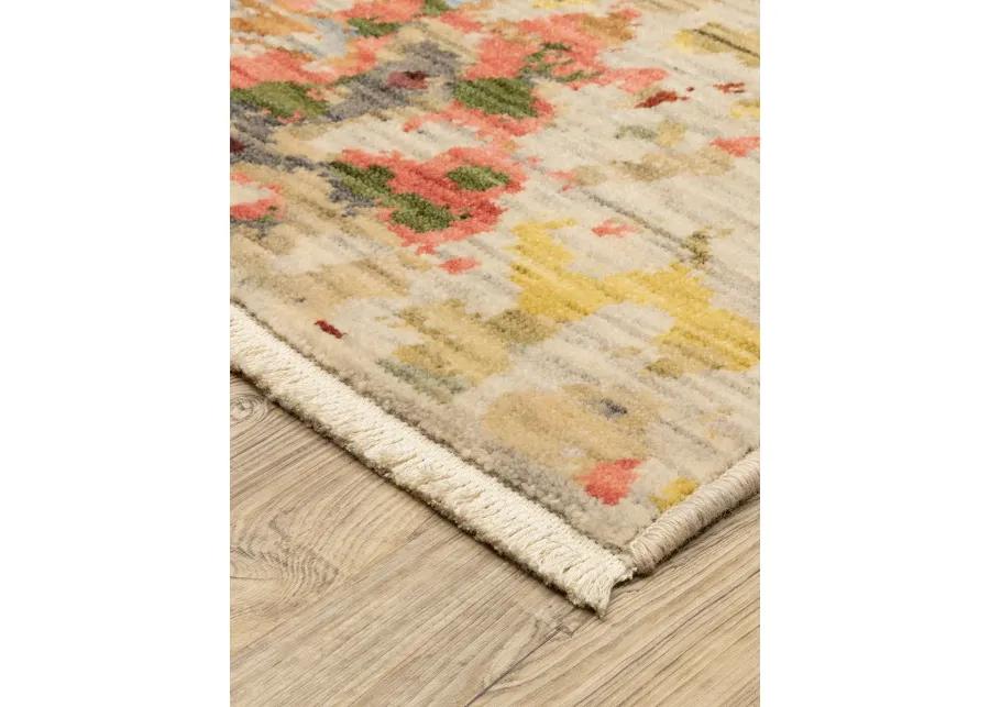 Soleri 5'3" x 7'6" Beige Rug