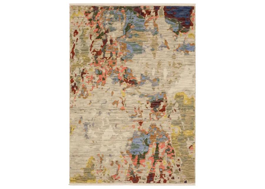 Soleri 5'3" x 7'6" Beige Rug