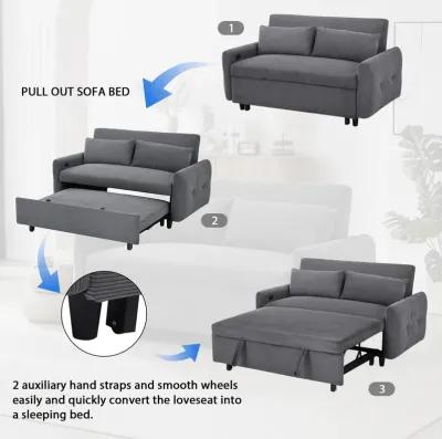 Merax Pull-out Sofa Bed Convertible Couch