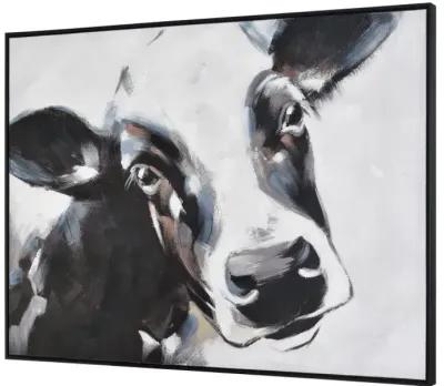 Lucy The Cow Framed Wall Art