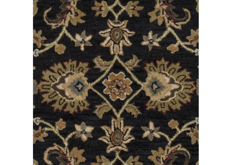 Middleton AWMD-1000 8' Round Black Rug