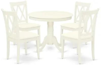 Dining Room Set Linen White