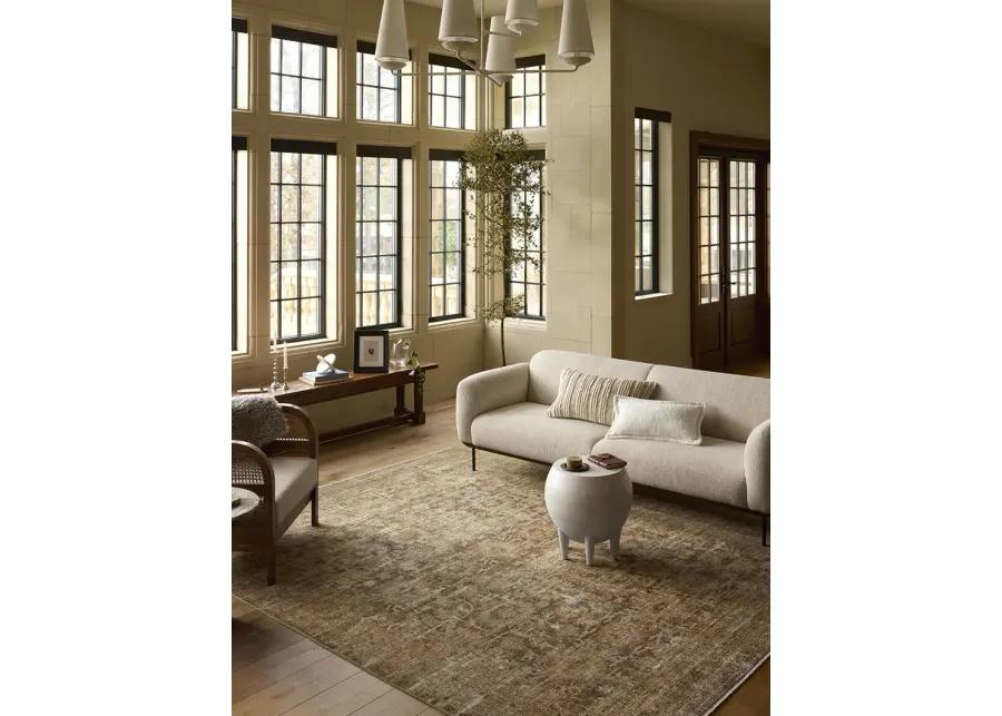 Heritage HER-02 Bark / Multi 4''0" x 6''0" Rug by Patent Pending