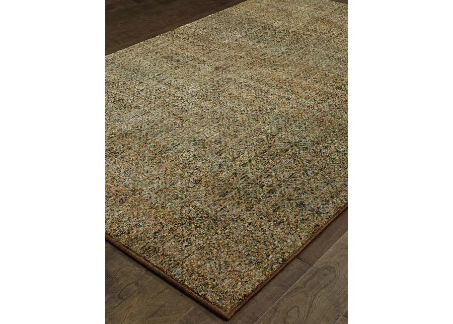 Atlas 3'3" x 5'2" Green Rug