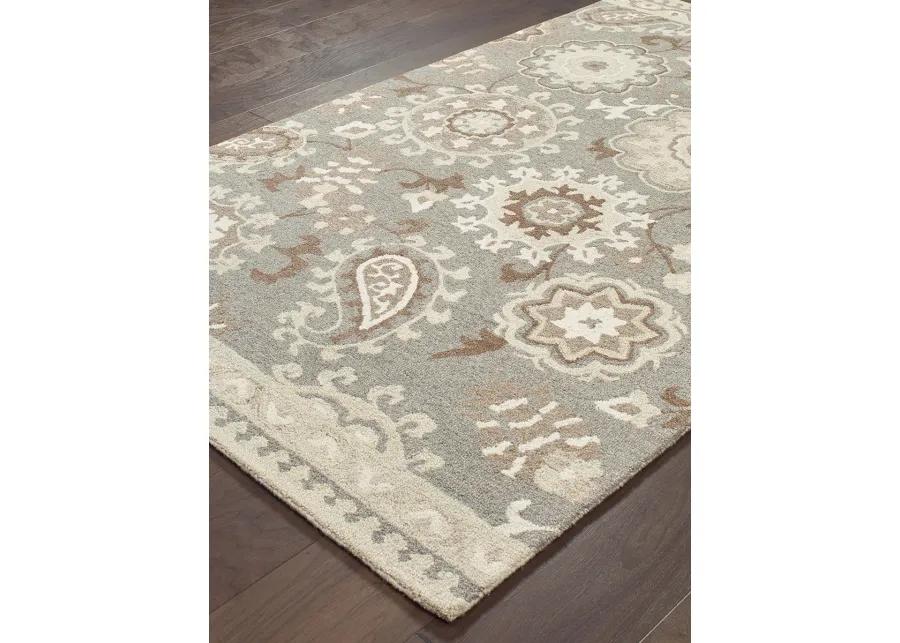 Craft 8' x 10' Grey Rug