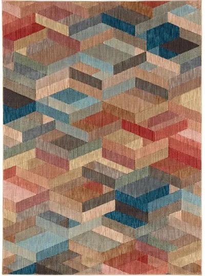 Elements Ignite Multi 5' 3" X 7' 10" Rug