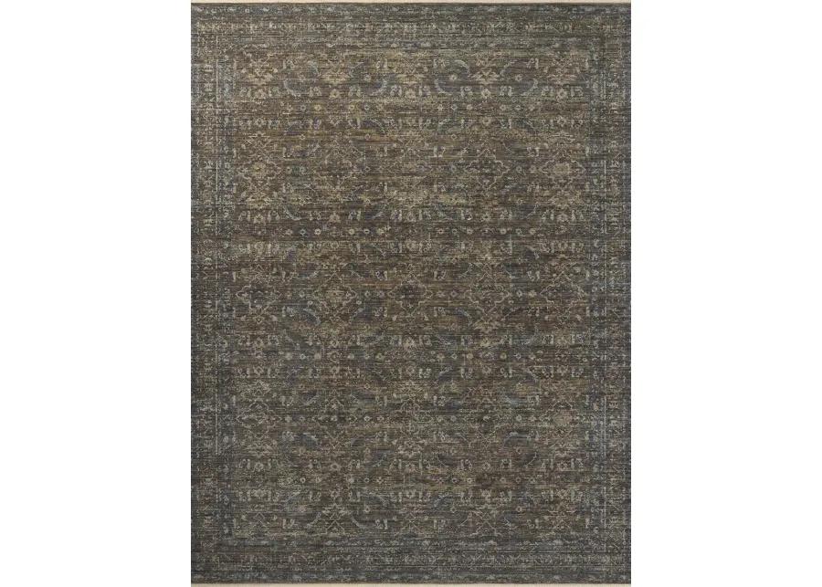 Heritage HER-14 Lagoon / Tobacco 9''0" x 12''0" Rug by Patent Pending