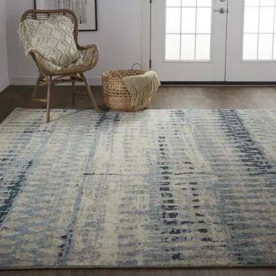 Palomar 6631F Blue/Tan 2' x 3' Rug