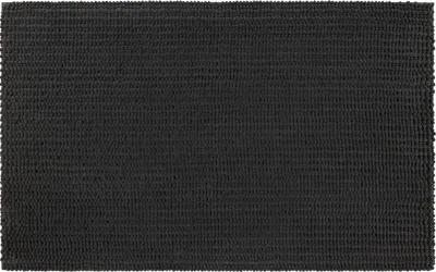 Homespun Noodle Charcoal 1' 8" x 2' 10" Bath Mat