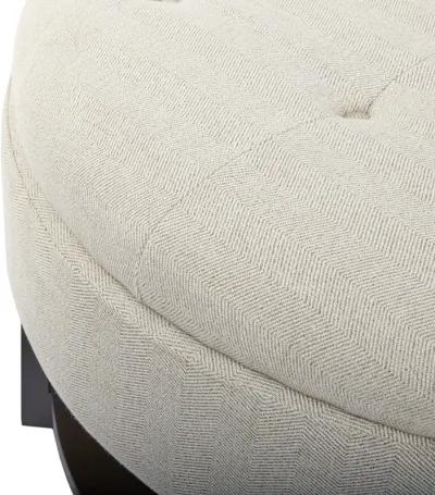 Miller Round Storage Ottoman