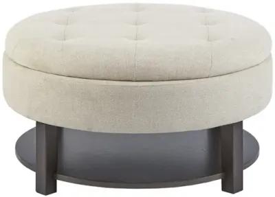 Miller Round Storage Ottoman