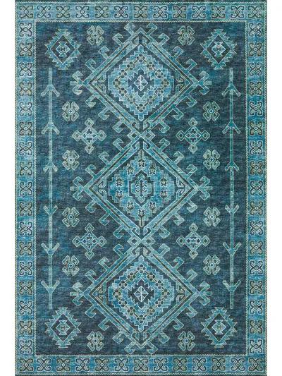 Brisbane BR2 Navy 3' x 5' Rug